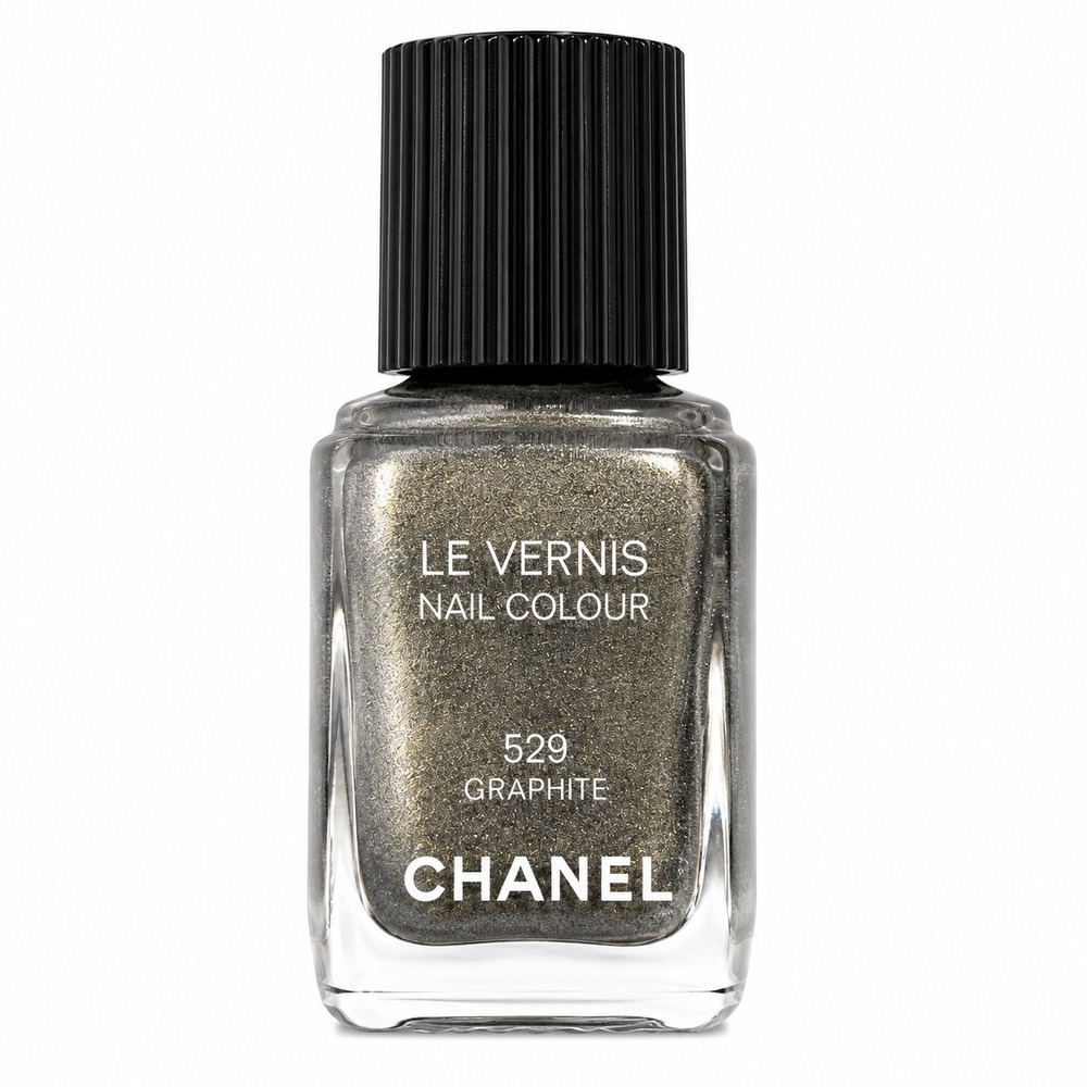 CHANEL Le Vernis 529 Graphite Nail Polish NEW Rare Limited Edition Discontinued